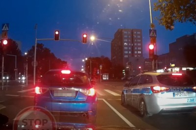 Czy tak wygląda próba wymuszenia mandatu przez policjantów?