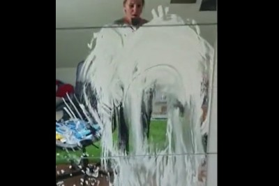 Kiedy dzieciak dorwie się do farby w domu