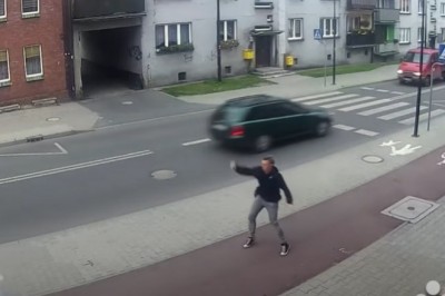 Dobry refleks uratował mu życie. Prawdziwe oszukać przeznaczenie