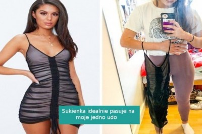 20 kobiet, których „idealne” zakupy przez Internet okazały się  rozczarowaniem