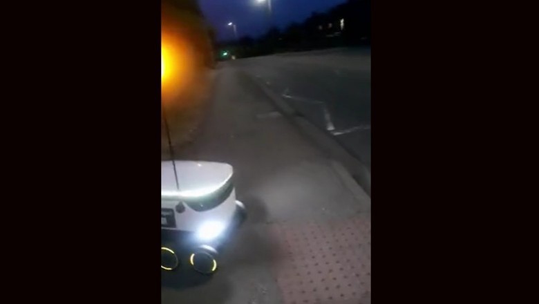 Kiedy dostawczy robot potrzebuje pomocy człowieka