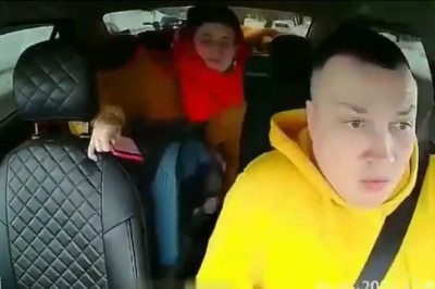 Kiedy kot zaczyna szaleć w czasie jazdy taksówką 