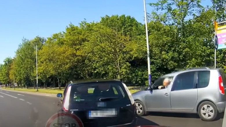 Mistrzowska jazda „szeryfa” zakończona stłuczką