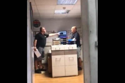 Konkretna jazda podczas załadunku polskiego kierowcy z niemieckim pracownikiem