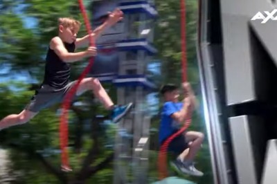 Dwóch chłopców w Ninja Warrior Junior rozwala system swoją szybkością 