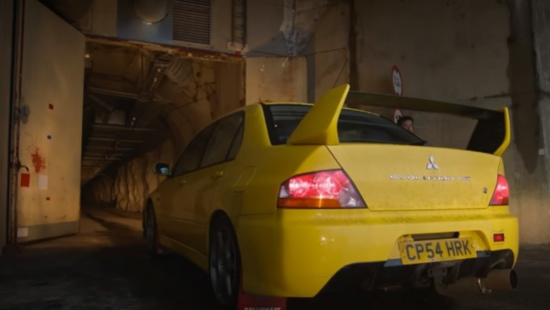 James May rozbił Mitsubishi Evo w tunelu podczas kręcenia The Grand Tour