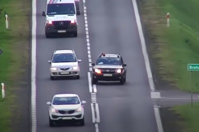 Z drona obserwowali piratów drogowych w Turku. Posypały się mandaty na 22 tys. złotych