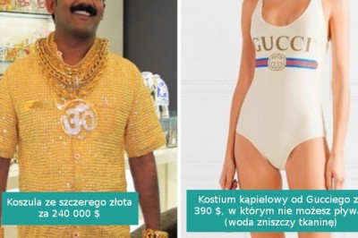 17 niezwykle bezsensownych rzeczy dla osób, które mają za dużo pieniędzy