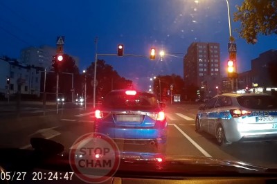 Czy tak wygląda policyjne polowanie na błąd kierowcy i mandat?