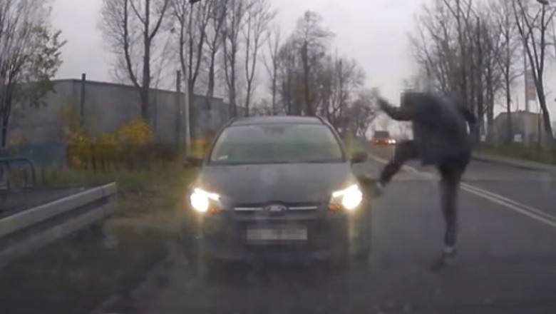 Kiedy puszczają Ci nerwy po tym jak spowodujesz kolizję