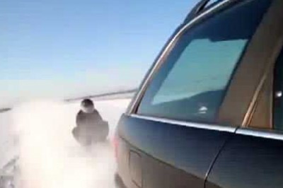 Polacy i ich kulig za Audi przy 160 km/h