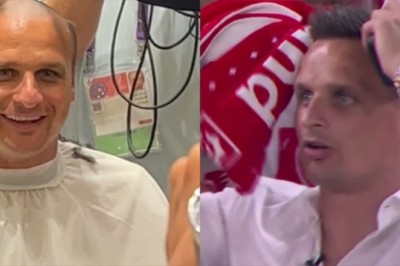 Peszko zgolił się na łyso. Przegrał zakład i dotrzymał słowa