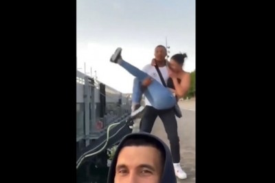 Kiedy chcesz się popisać przed dziewczyną, ale mocno Ci nie idzie