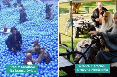 17 zdjęć zza kulis znanych filmów, które wyglądają jak zrobione memy