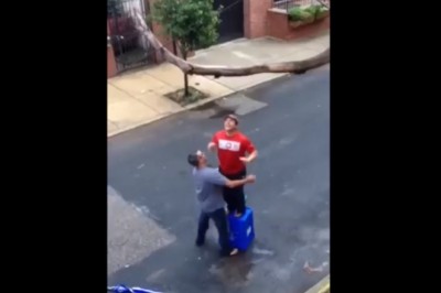 Kiedy z sąsiadem próbujecie zrobić porządek na ulicy