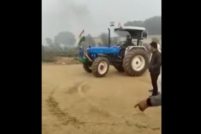 Kiedy kupujesz nowy traktor i chcesz się nim pochwalić na wiosce