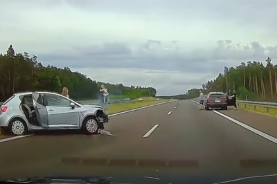 Policja ustaliła kierowcę, który spowodował ten wypadek i uciekł