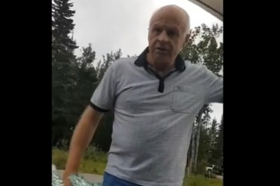 Dziadkowi z pałką teleskopową puściły nerwy