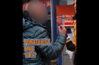 „Poratujesz mnie 10 zł ?” Takiemu lepiej nie odmawiać