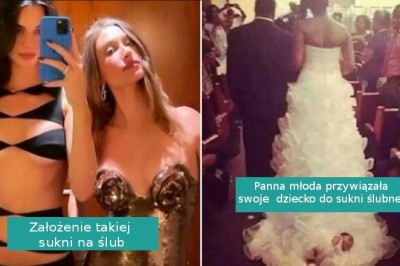 14 kiczowatych momentów ślubnych, które w internecie wyśmiano bez litości