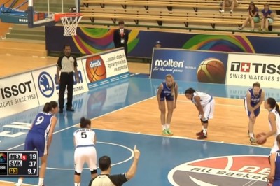 Kompletny chaos podczas meczu dziewczyn w koszykówkę