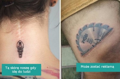 Przy pomocy tatuaży i kreatywności zamienili blizny w małe dzieła sztuki