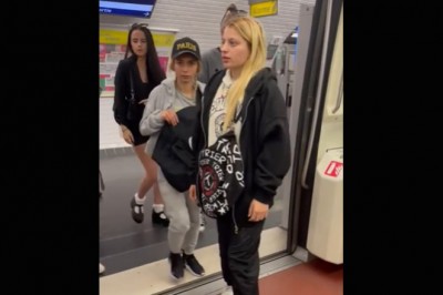 Dziewczyna przyłapana na gorącym uczynku podczas próby kradzieży