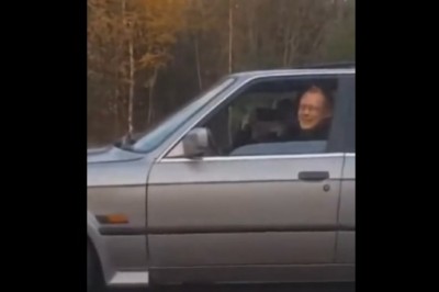 Stare BMW zaskoczyło gości w Porsche GT3 RS