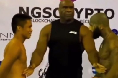 Pajacował przed samą walką. Dostał szybką lekcję pokory