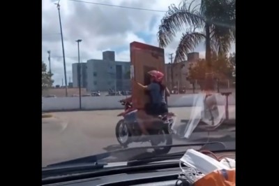 Chcieli zaoszczędzić na transporcie tv. Szybko pożałowali