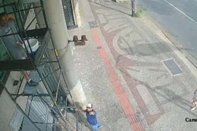 Marian z Zenkiem pokazują jak nie przestawiać rusztowania