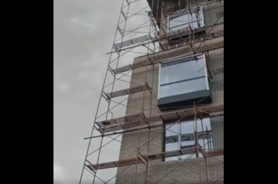 Mistrzowie stawiania rusztowania. Dla nich nie ma rzeczy niemożliwych