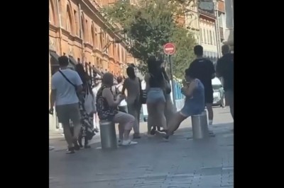 Dwie turystki kontra typ, który zrobił sobie żarcik