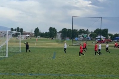 Bramkarz i jego dwie świetne akcje w czasie meczu