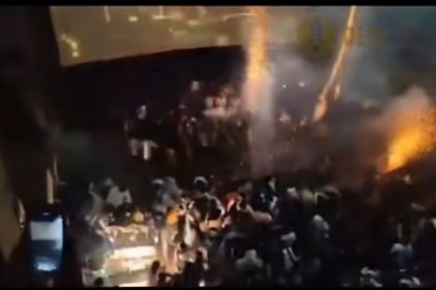 Odpalili fajerwerki w kinie. Efekt mógł być tylko jeden