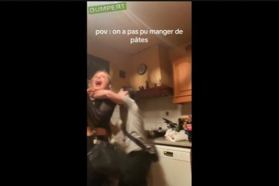 Ziomek szybko pożałował tego jak podbijał do dziewczyny w kuchni