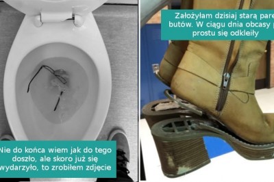 15 osób, które udokumentowały swojego pecha na fotografiach