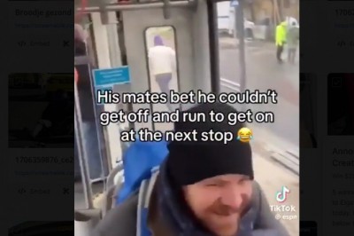 Założył się, że będziesz szybciej o tramwaju na następnym przystanku