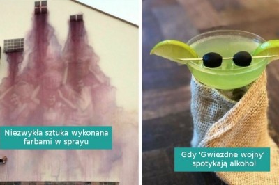 16 imponujących przykładów nietypowej i przypadkowej sztuki