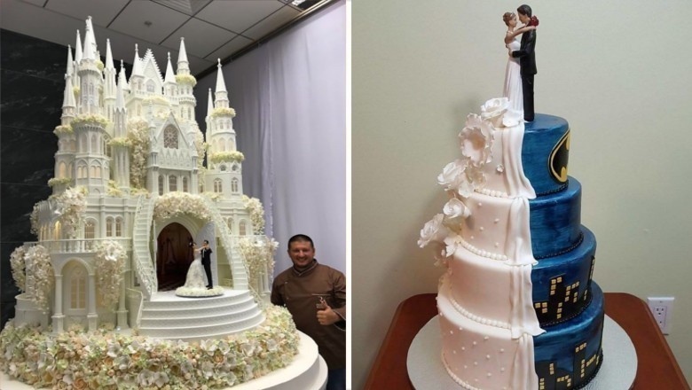 17 najbardziej pomysłowych tortów weselnych znalezionych w Internecie