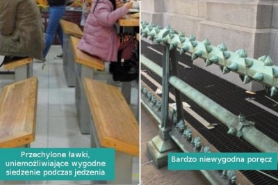 18 smutnych i irytujących przykładów wykorzystywania architektury przeciwko nam