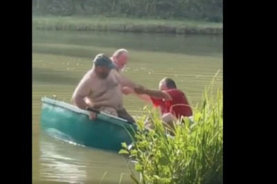Kiedy trzech nawalonych wędkarzy ratuje swojego kumpla