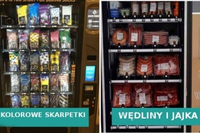 20 najbardziej osobliwych automatów sprzedażowych z różnych stron świata