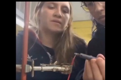 Dwie koleżanki kontra lutownica. Chyba nie powinny tego robić