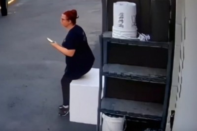 Krótka przerwa na fajkę zakończona w nietypowy sposób