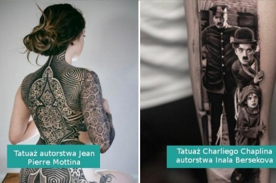16 niezwykłych tatuaży, które zasługują na miano dzieł sztuki