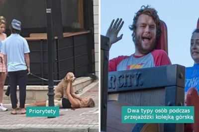 15 fotografii pokazujących, że na świecie zawsze istnieją dwa typy osób