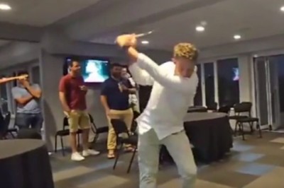 Kiedy na imprezie postanowisz zacząć grać w golfa