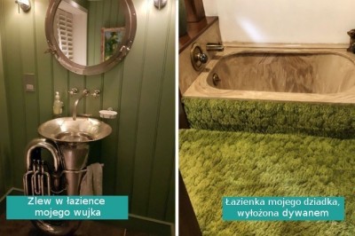 16 dość ekstrawaganckich pomysłów na wystrój łazienek