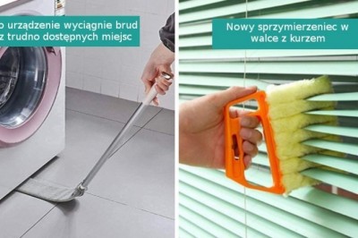 Te pomoce do sprzątania zostały chyba zaprojektowane przez geniuszy